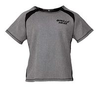 Gorilla Wear Men's T-Shirt-Augustine Old School Workout Top-Grau, Gray, M