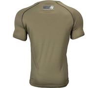 Gorilla Wear Men's T-Shirt-Performance-Dunkelgrün, Army Green, 5XL
