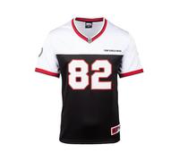 GORILLA WEAR Trenton Football Jersey - Black/White