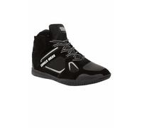 Gorilla Wear Unisex Bodybuilding Fitness Shoe Troy High Tops Sneaker, Gray, 10.5 UK