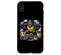 Gorilla Weightlifting Mascot Gym Graphic Case for iPhone XS Max