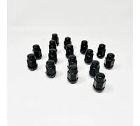 Gorilla Wheel Locks/Lug Nuts 12 x 1.5 - Gloss Black for 1997-2019 C5, C6, C7, Z06, ZR1, Grand Sport Corvette (Lug Nuts & Wheel Locks)