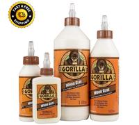 Gorilla Wood Glue Water Resistant Adhesive PVA White Strong Fast Dry Timber Bond
