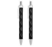 Gorilla1 Monkey Novelty Ballpoint Pen Printed Retractable Black Round Barrel Fine Point Pens 0.5mm 1/2/4 Pcs