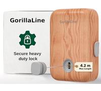 GorillaLine - Retractable Washing Line, Clothes Lines for Outside, Extendable Washing Line Rope 4.2m, Indoor and Outdoor Clothes Line