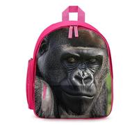 Gorillas Monkey Adult Travel Backpack Casual Daypack Shoulder Bag with Adjustable Straps for Hiking