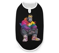 Gorillas Monkeys Dog Shirts Pullover Pet Vest T-shirts for Small Medium Dogs & Cats