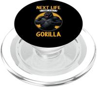 Gorillas Next Life i want to be a Gorilla PopSockets PopGrip for MagSafe