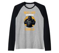 Gorillas Next Life i Want to be a Gorilla Raglan Baseball Tee