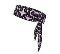 Gorillas Printed headband, adiustable headband, perfect for running, fitnessand other sports.
