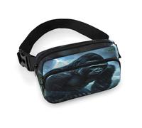 Gorillas Thunder Money Belts Travel Fanny Pack with Adjustable Buckle Fashion Waist Packs for Women Men