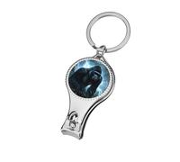 Gorillas Thunder Personalized Nail Clippers for Fingernails Metal Fingernail Cutter Gift for Adults