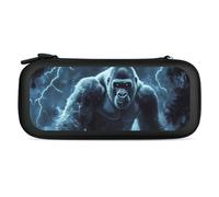 Gorillas Thunder Printed Carrying Case for Switch Hard Protective Cover for Game Card and Accessories