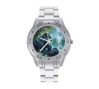 Gorillas Thunder Rain Business Watches for Men Stainless Steel Strap Watch Casual Wrists Accessories Boyfriend Father Gift