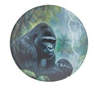 Gorillas Thunder Rain Glass Strong Magnetic Refrigerator Magnet Cute Fridge Sticker for Whiteboard Kitchen Office 1 PCS