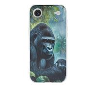 Gorillas Thunder Rain Personalized Phone Case Cover Compatible with iPhone 17/17 Air/17 Pro/17 Pro Max