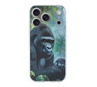 Gorillas Thunder Rain Personalized Phone Case Cover Compatible with iPhone 17/17 Air/17 Pro/17 Pro Max