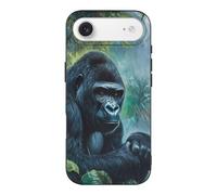 Gorillas Thunder Rain Personalized Phone Case Cover Compatible with iPhone 17/17 Air/17 Pro/17 Pro Max