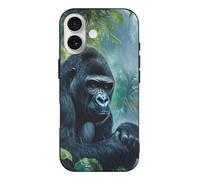 Gorillas Thunder Rain Personalized Phone Case Cover Compatible with iPhone 17/17 Air/17 Pro/17 Pro Max