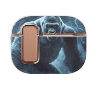 Gorillas Thunder Trendy Bluetooth Earbuds Protector Printed Wireless Earbud Case Covers Compatible with Airpods Pro 2