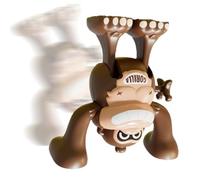 gorillaWind Up Toys - 3.9x1.5x3.9in Animal Figure, Cute Kids Playset, Long Lasting Funny Jumping Monkey | 360 Flipping Somersault Orangutan Toy for Girls Toddler Parties Favor Entertainment Giffts
