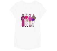 Gorillaz Cracker Island Group T-Shirt, Girls, White, X-Small