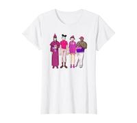 Gorillaz Cracker Island Group T-Shirt, Women, White, Medium