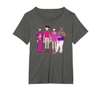 Gorillaz Cracker Island Group T-Shirt, Women's Plus, Asphalt Grey, 6X