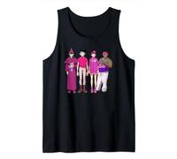 Gorillaz Cracker Island Group Tank Top