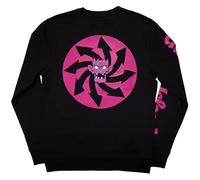 Gorillaz Craker Island Pazuzu Spiral Sweatshirt S Black