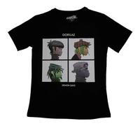 Gorillaz Demon Days T-Shirt - Black S