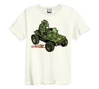 GORILLAZ - GEEP AMPLIFIED X LARGE VINTAGE WHITE - T-shirt