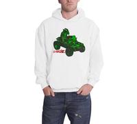 Gorillaz Green Geep Hoodie in White | Size: Small Gorillaz White S