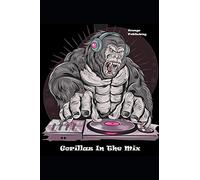 Gorillaz In The Mix: Notebook Journal 120 Pages Lined Paper.