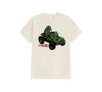 Gorillaz - Jeep White - T-Shirt - white - S - 100% Cotton S