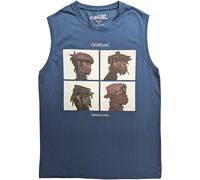 Gorillaz Men's Demon Days Cotton Tank Top in Blue | Size: XL Gorillaz Blue XL