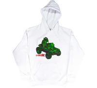 Gorillaz Men's Jeep Hoodie in White | Size: Small Gorillaz White S