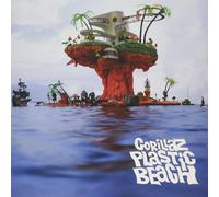 Gorillaz Plastic Beach double LP vinyl Europe Warner 2024 2LP set in g'fold