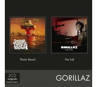 GORILLAZ - PLASTIC BEACH/THE FALL 2 CD NEW