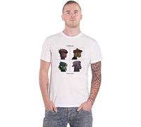 Gorillaz T Shirt Demon Days Band Logo Official Mens White S
