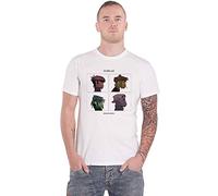 Gorillaz T Shirt Demon Days Band Logo Official Mens White S