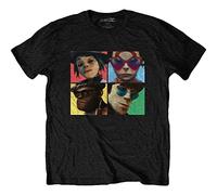Gorillaz T Shirt Humanz Band Logo Official Mens Black L