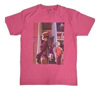 Gorillaz The Static Channel Official Tee T-Shirt Mens Unisex (Large) Pink