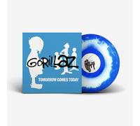 GORILLAZ 12" EP Tomorrow Comes Today BLUE & WHITE COLOURED Vinyl 25th Anniversar