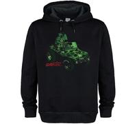 Amplified Unisex Adult Geep Gorillaz Hoodie (XXL) (Black)