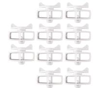 Gorise 10 Pcs Electric Fence Strainer Wire Fence Ratchet Tightener Inline Tensioner Reusable Wire Ratchet Tensioner for Secure Electric Fencing Grey