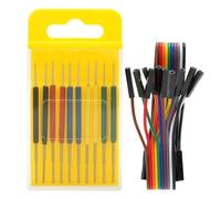 Gorise 10Pcs Micro IC Hook Clip Mini IC Clamp SOP SOIC Test Leads Clamp Adapter of Multimeter