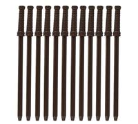 Gorise 12-Pack Broomstick Wizard Pencils Natural Wooden Wand Pen HB Graphite Core for Writing and Decorating Halloween Christmas Wizard Birthday Themed Party Supplies