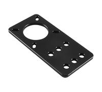 Gorise 17 Motor Mount Plate for NEMA 17 Stepper Motors/V-Slot Linear Anodized Aluminum Stepper Motor Mounting Plate 3D Printer Accessories