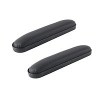 Gorise 2 Pcs Wheelchair Accessories Armrest Pads Universal Leather Foam Waterproof Armrest for Wheelchair Cushioned Comfort Durable Easy to Install